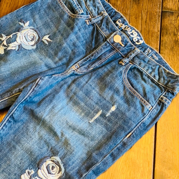 GAP Girls’ 1969 Denim (Boy-Fit) - Picture 2 of 12